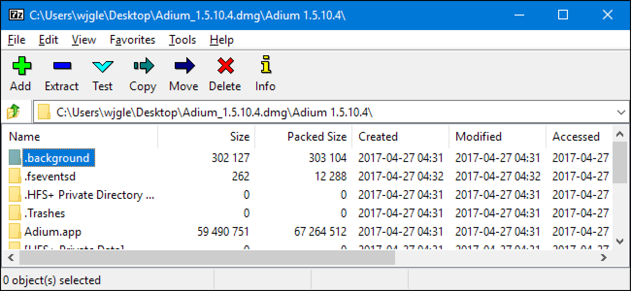 install dmg file on windows