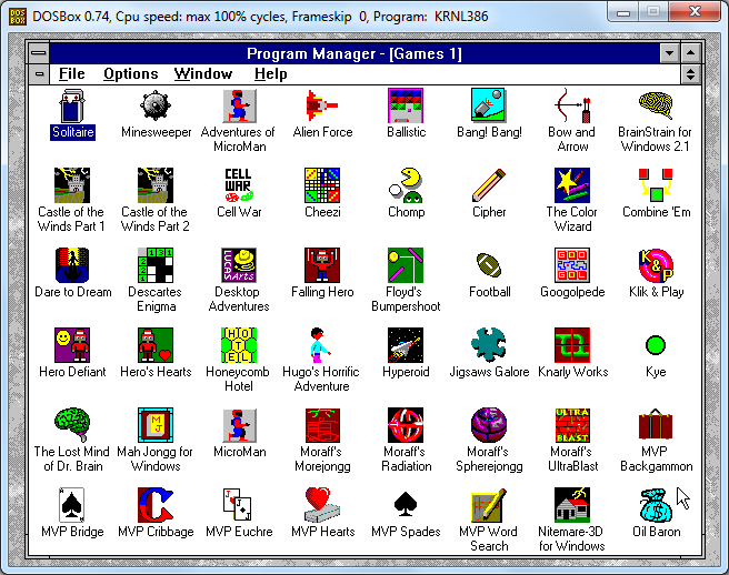 windows 98 game emulator